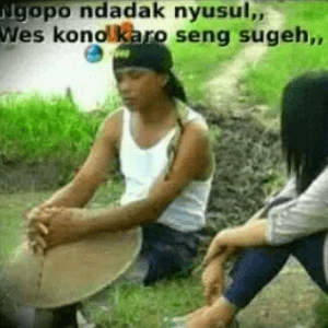 100 Gambar DP BBM Bahasa Jawa Kocak Lucu & Gokil 9