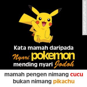 30 Gambar DP BBM Pokemon GO Lucu Kocak & Gokil 8