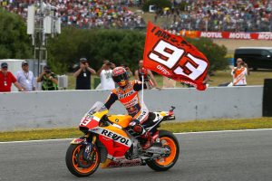 JEREZ,SPAIN,03.MAY.15 - MOTORSPORTS, MOTORBIKE - MotoGP, Circuito de Jerez. Image shows Marc Marquez (ESP/ Honda). Photo: GEPA pictures/ Gold and Goose/ David Goldman - For editorial use only. Image is free of charge.