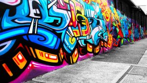 Wallpaper tulisan Graffiti 3